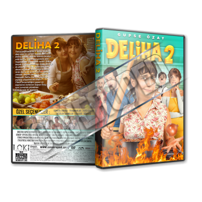 Deliha 2 2018 Türkçe Dvd Cover Tasarımı